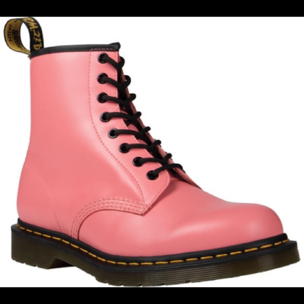 New Dr. Martens “1460 W” boots smooth leather.